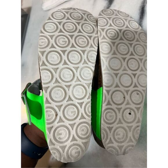Pre-Owned Grubin Sandals Gizeh 38 (Women’s 7 - 7.5), bright green - Picture 5 of 5